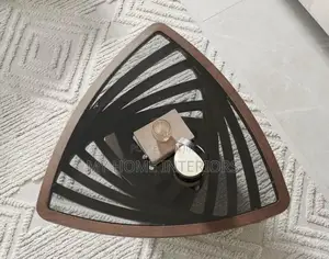 Nordic Style Coffee Table With Hollow Design