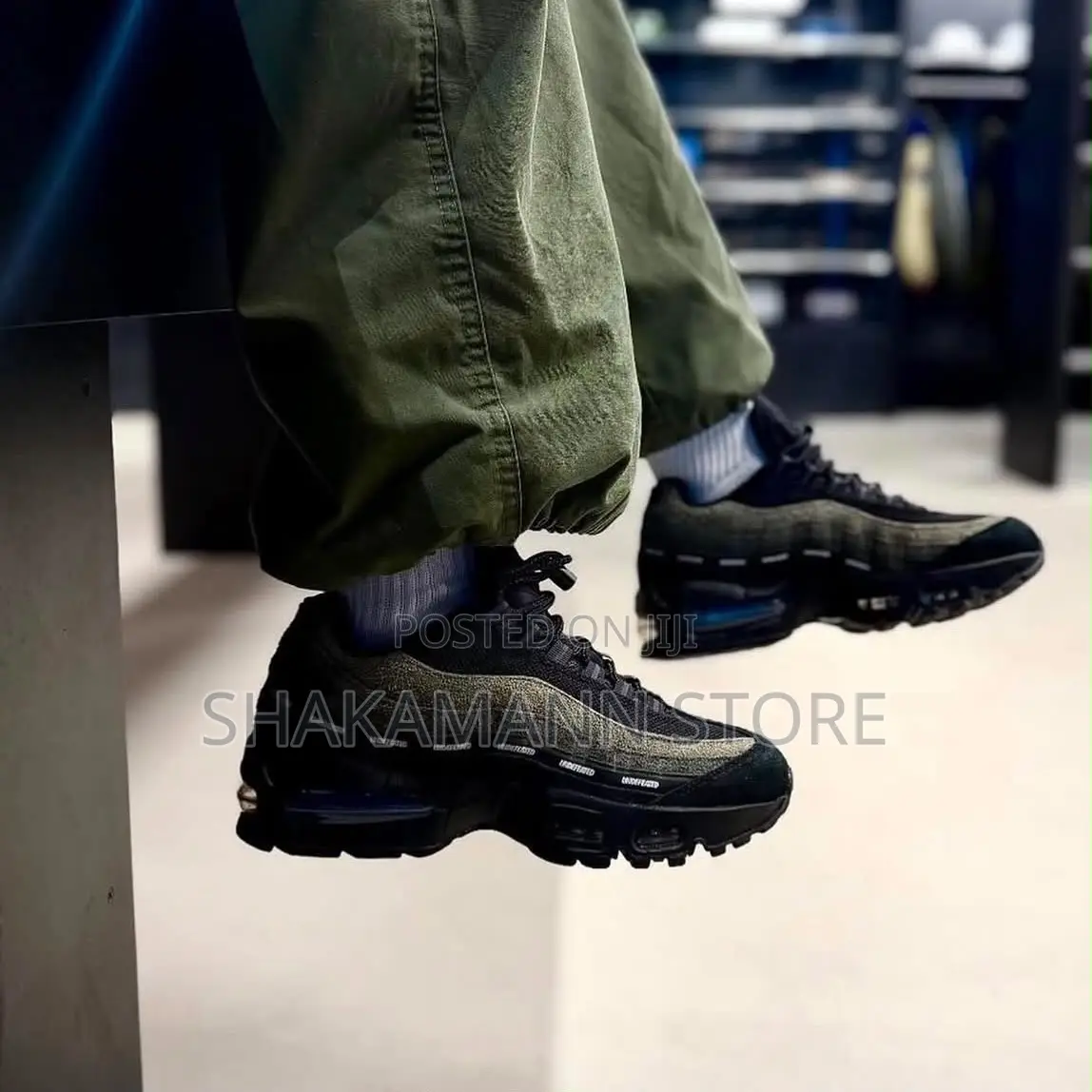 Undefeated Nike Airmax 95 “Medium Olive”
