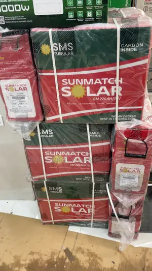 Sunmatch 220ah Tubular Battery (Carbon Inside) — Unbreakable Power!