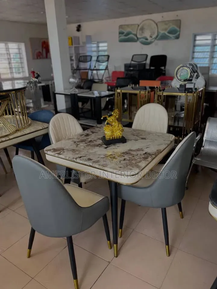 High Quantity Marble Dining Set