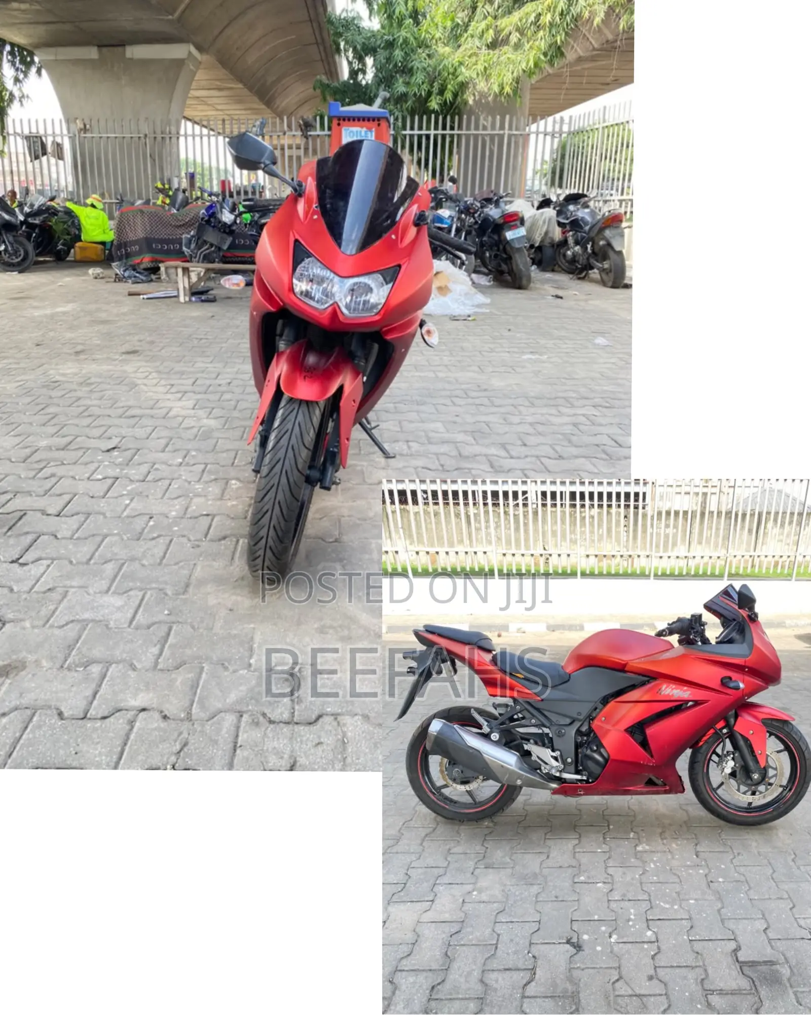 Kawasaki Ninja 300 2013 Red