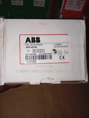 Original Abb A50 -40-00 Industrial Contactor |4pole Power Contactor