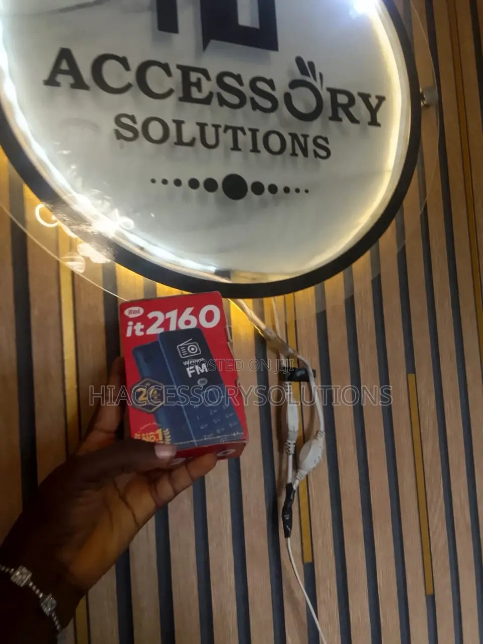 New Itel it2160 Black