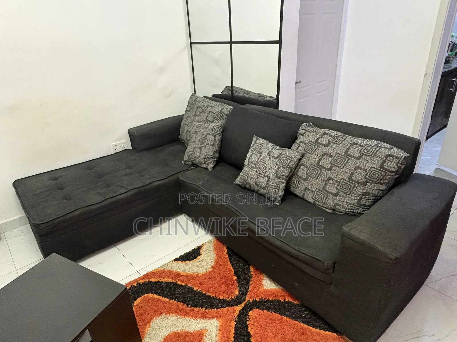 L-Shaped 5-Seater Couch