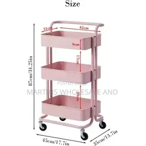 Generic 3-Layer Multipurpose Trolleys