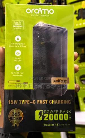 Powerbank 20,000mah Traveller 15