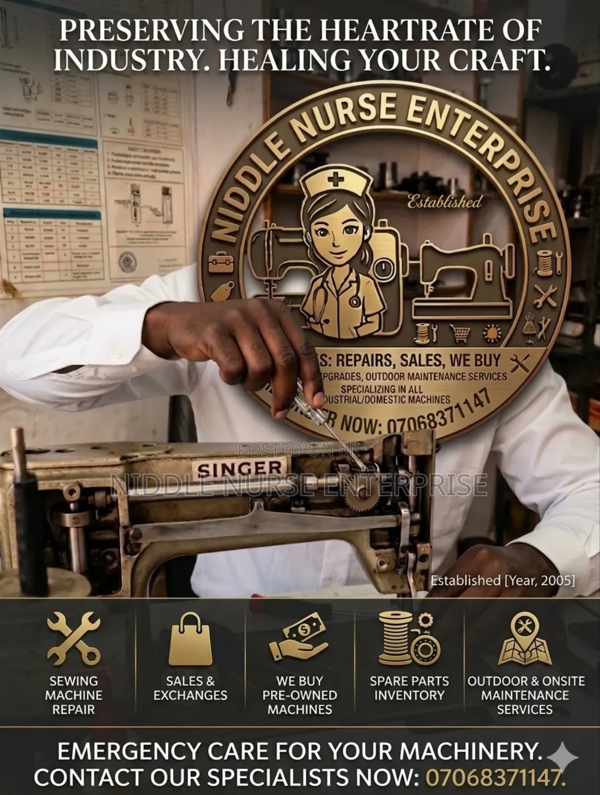 Sewing Machine Repair Services
