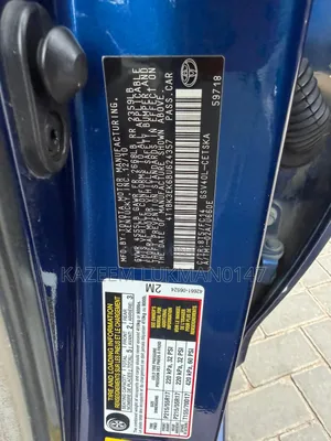 Toyota Camry 2011 Blue