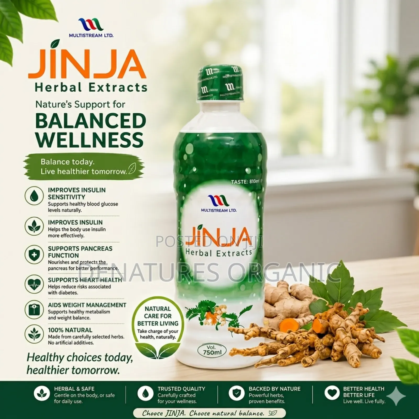 Jinja Herbal Extracts Manage Blood Sugar