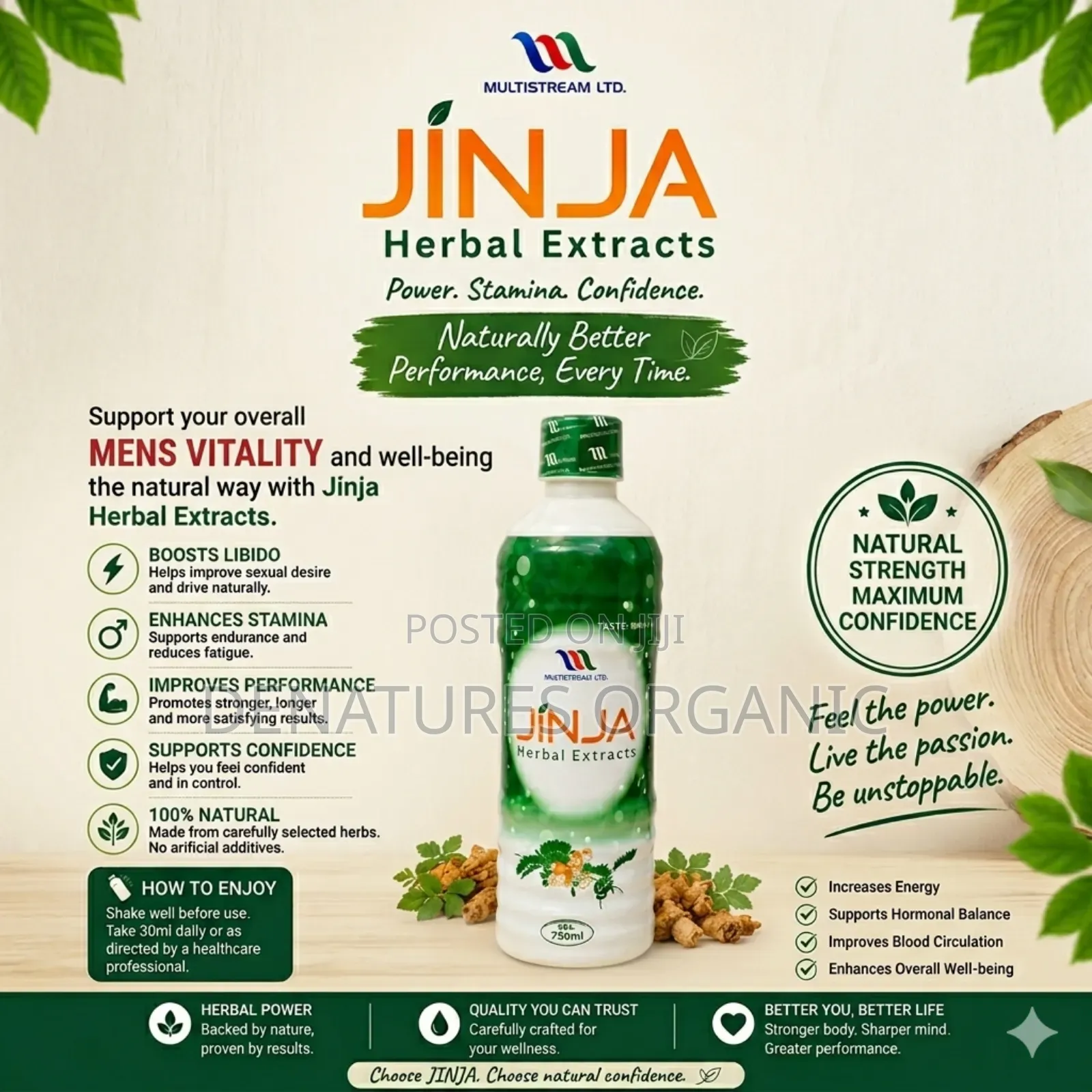 Jinja Herbal Extracts Help Increase Fertility Andboost Libido