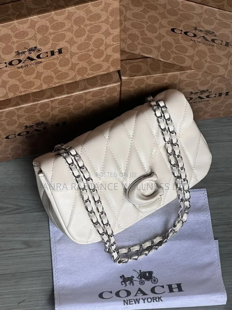Coach Quilted Tabby Shoulder Bag
