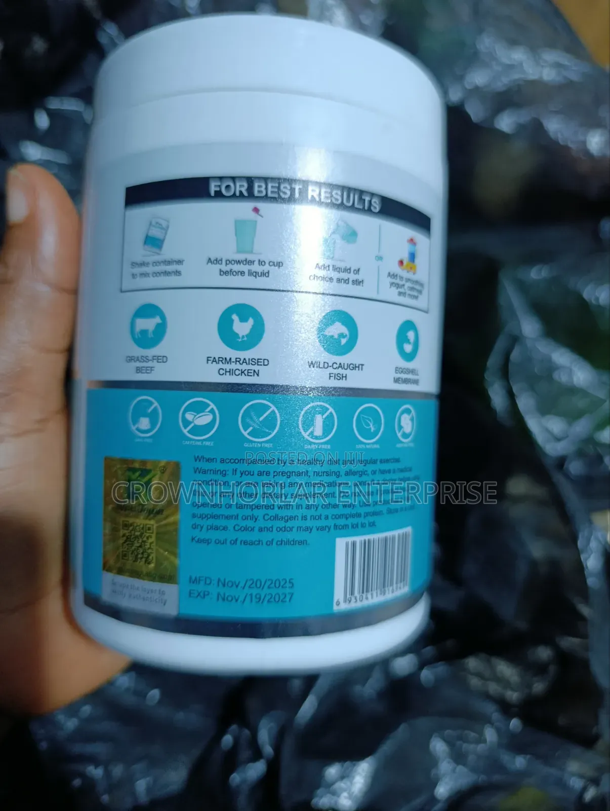 Winston Collagen With Burn