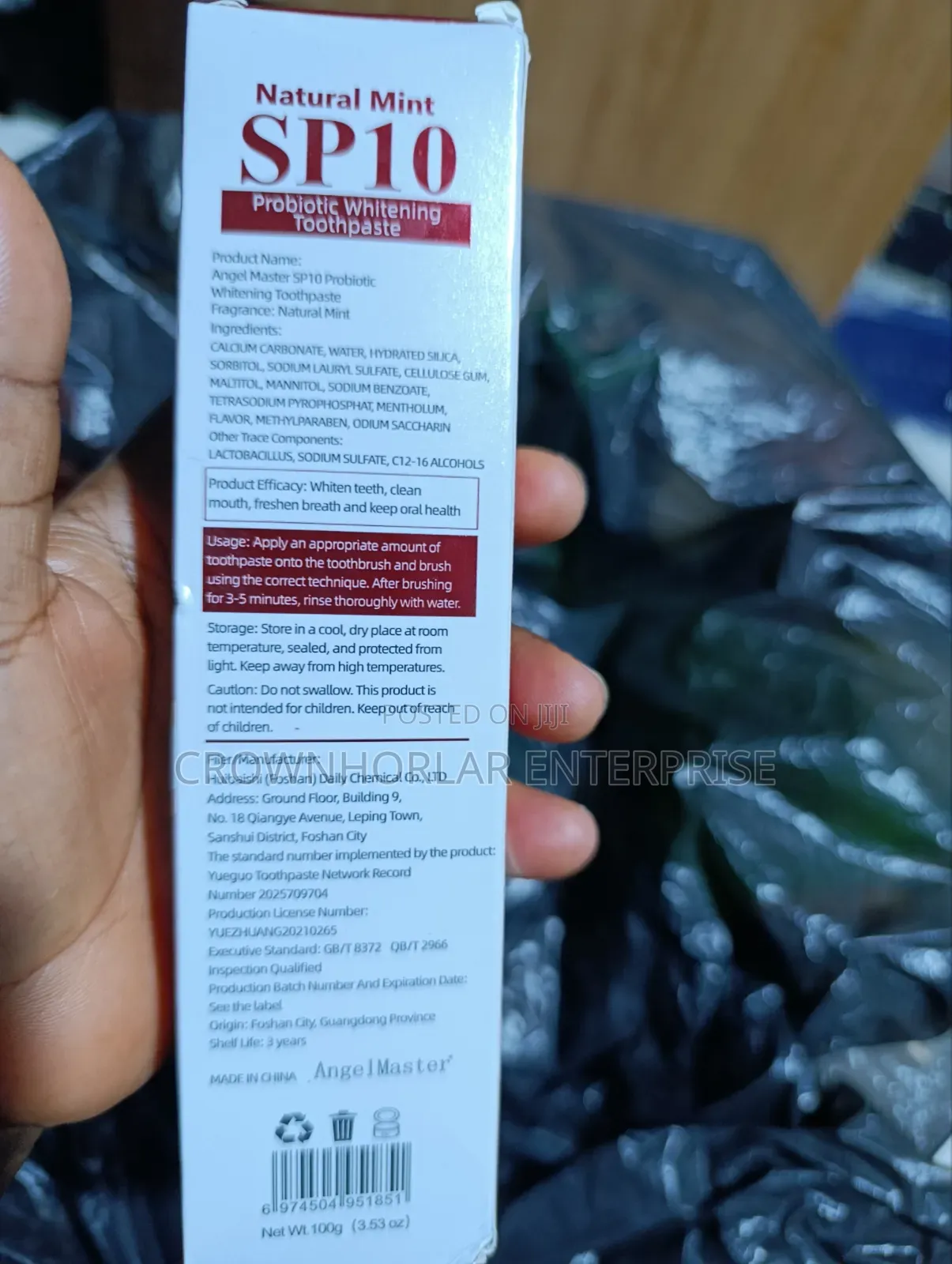 Sp10 Probiotics Toothpaste