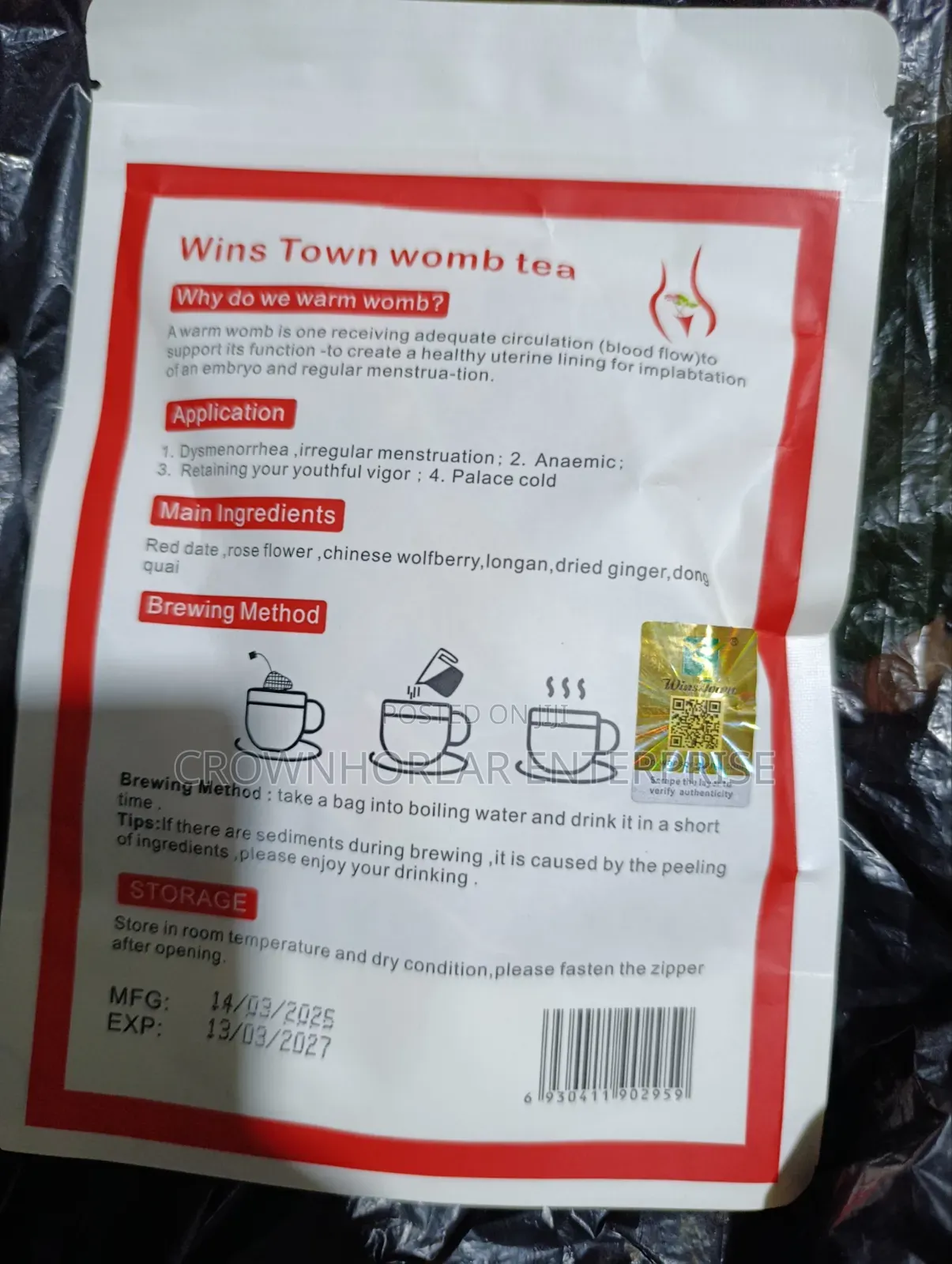 Winston Womb Tea