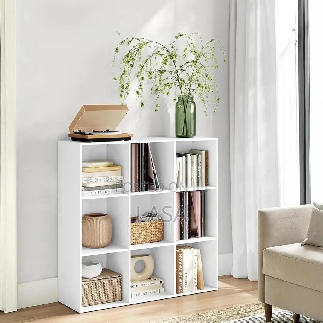 9-cube Standing Bookcase