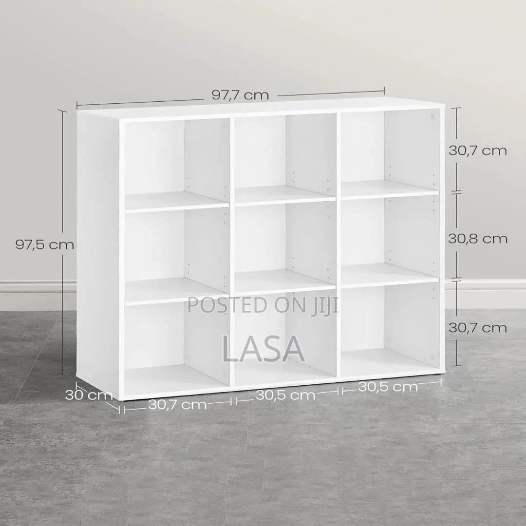 9-cube Standing Bookcase