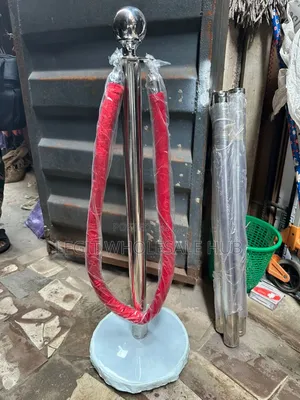 Stanchion/Barricade (2pcs Sand With One Rope)