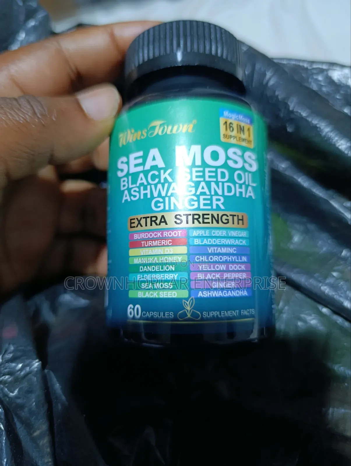 Winston Seamoss Black Seed Oil