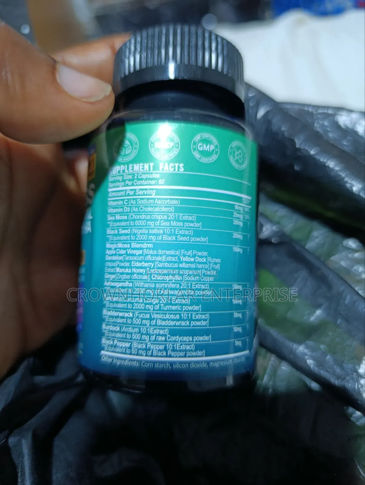 Winston Seamoss Black Seed Oil