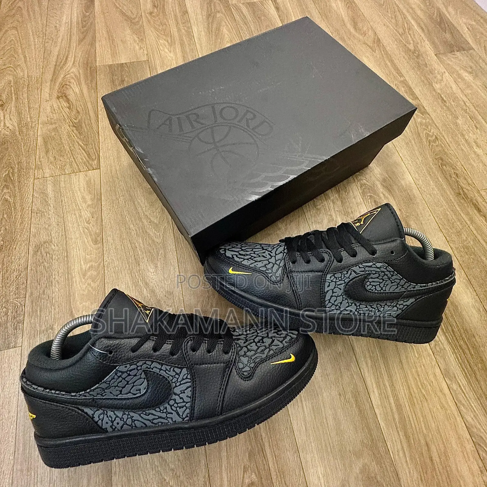 Original Air Jordan 1 Low “ Black Elephant”