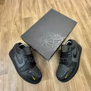 Original Air Jordan 1 Low “ Black Elephant”
