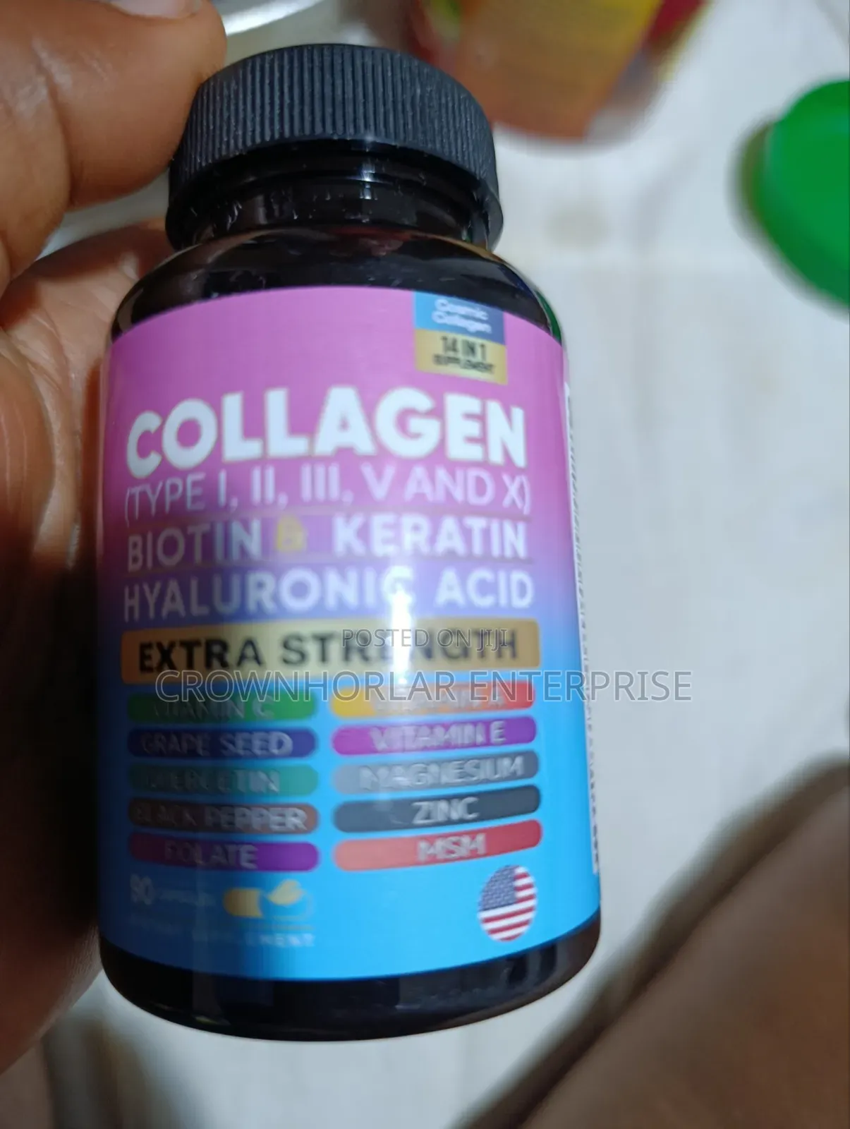 Collagen Biotin and Keratin