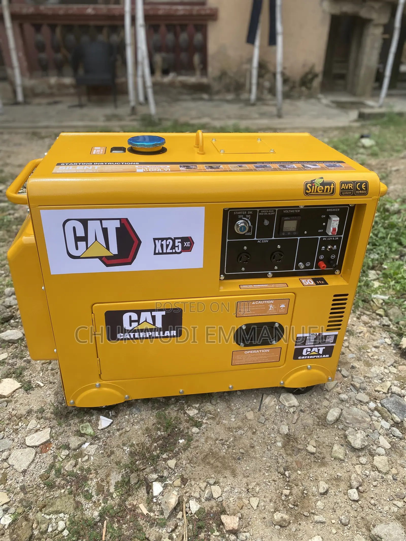 Original Cat 10.5kva Generator – Reliable Power Solution