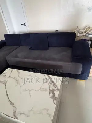 8 Seater L’ Shape Sofa Couch With Center Table