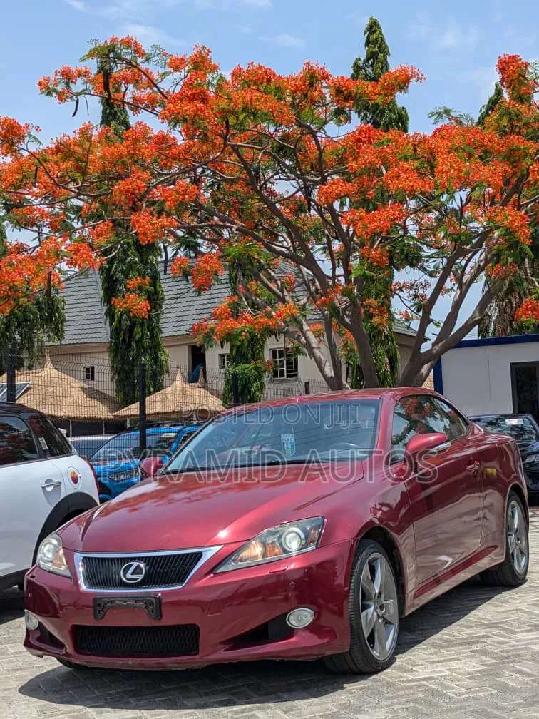 Lexus IS 250 C Automatic 2011 Maroon