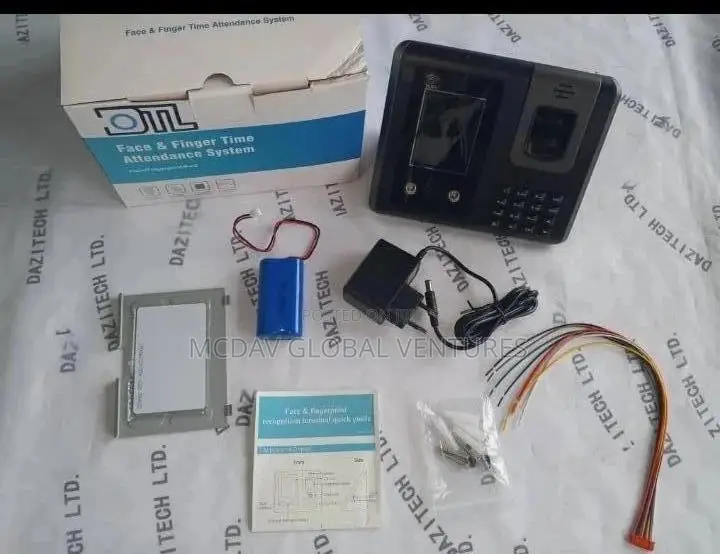 F60b Time Attendance Wifi Cloud Base Access Control Face Recognition