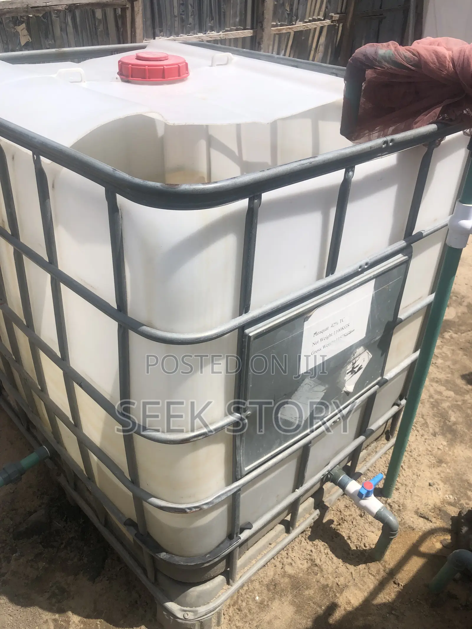 Fish Farm, Tanks And Trampoline