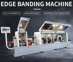 Ht600yf Fully Automatic Edge Banding Machine With Corner Roundi