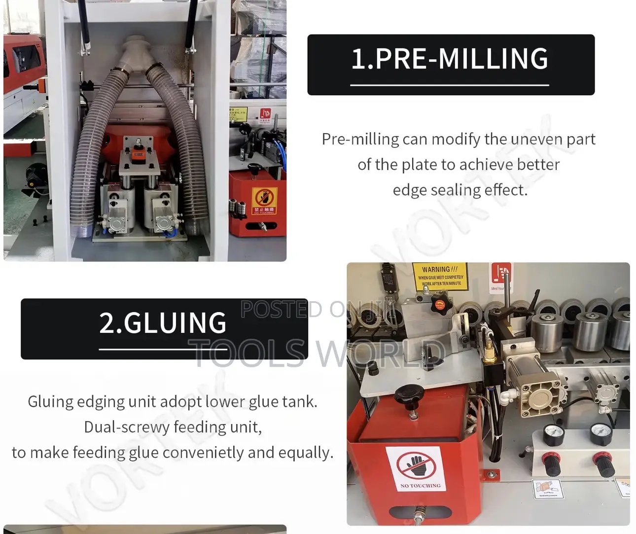 Ht600yf Fully Automatic Edge Banding Machine With Corner Roundi