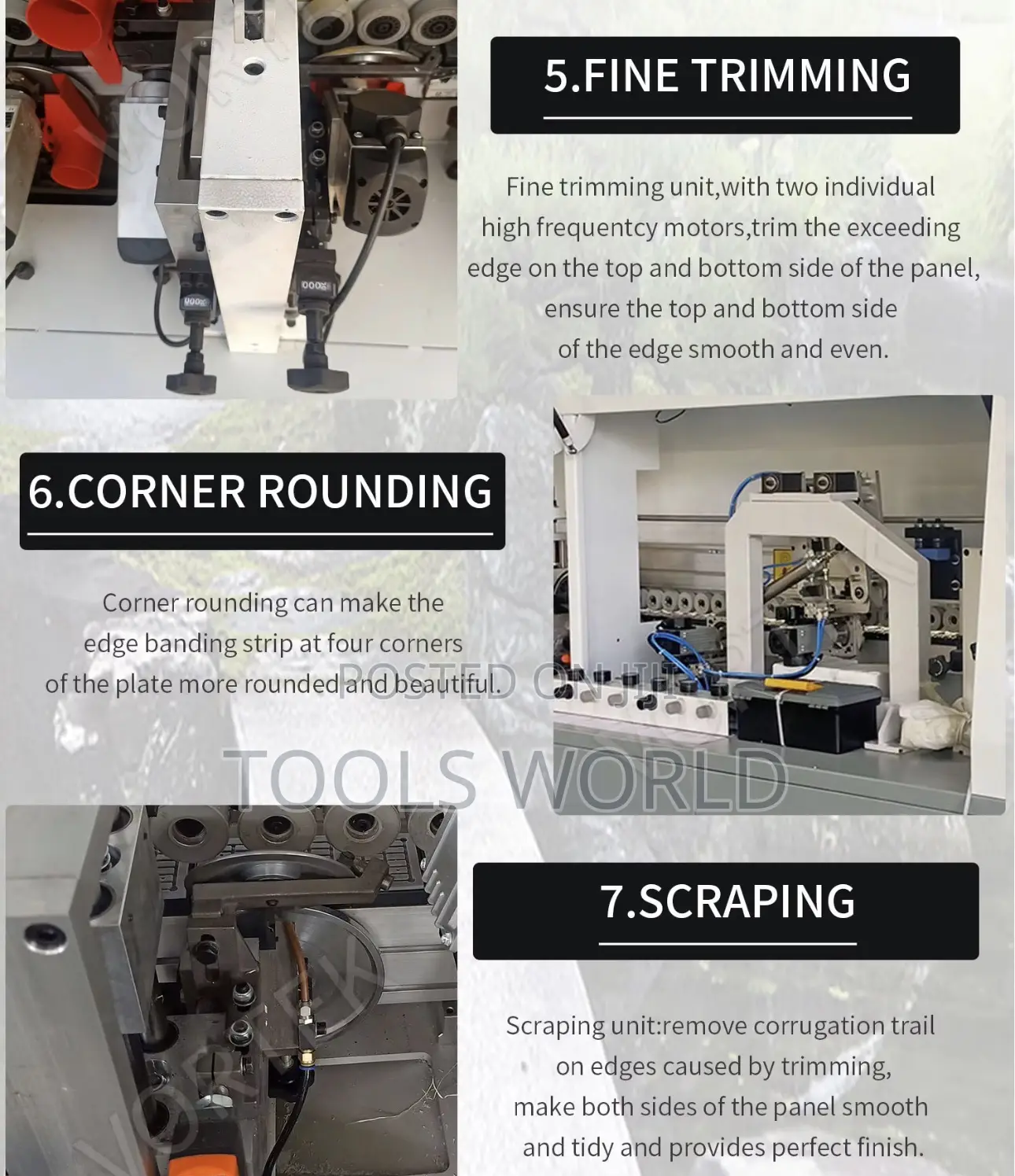 Ht600yf Fully Automatic Edge Banding Machine With Corner Roundi