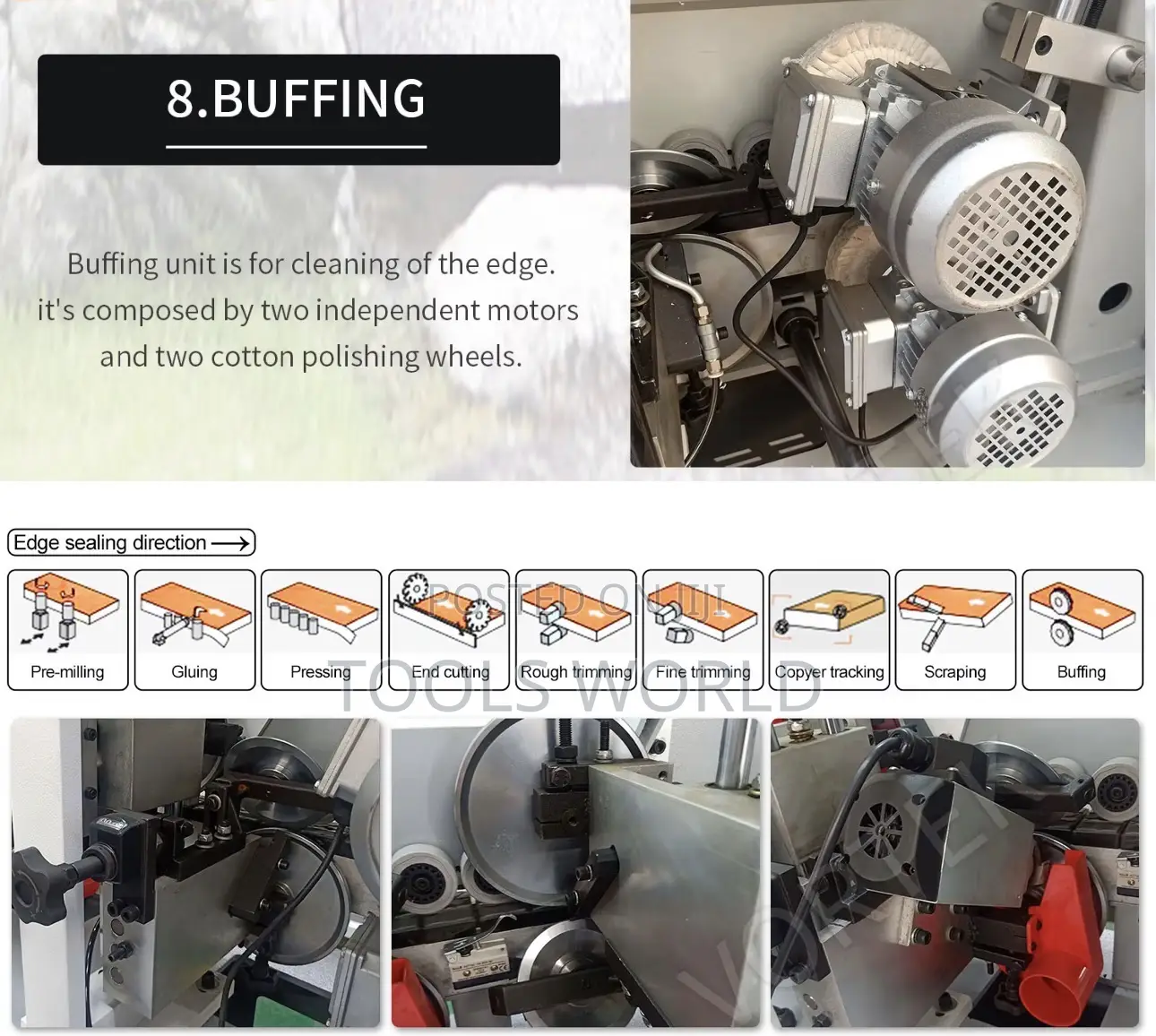 Ht600yf Fully Automatic Edge Banding Machine With Corner Roundi