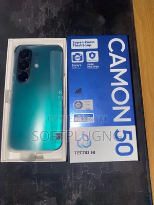 New Tecno Camon 50 256 GB Green
