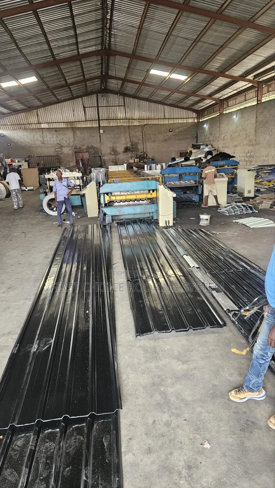 Aluzinc Roofing Sheets 1 Meter Width and Double Coated