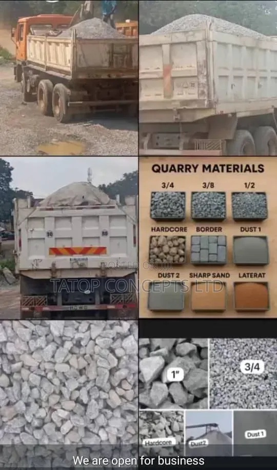 Chipping Quarry Materials