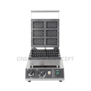 6 PCS Mini Waffle Machine.