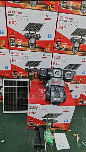 12mp Triple Lens Solar Camera 4g Sim