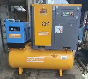 Screw Air Compressor 16bar Complete Set With Air Dryer and 600l