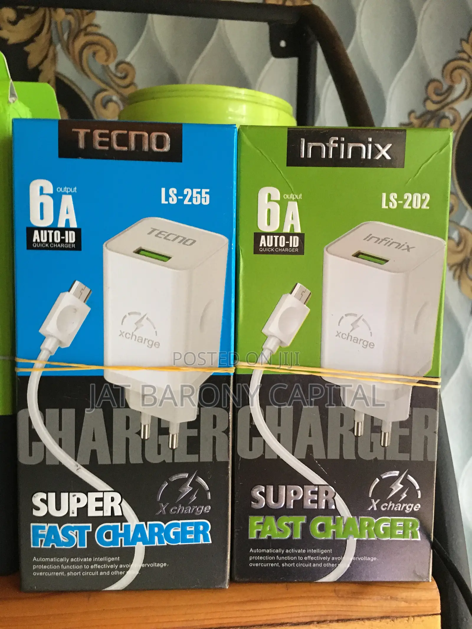 Tecno and Infinix 6a Auto Id Quick Charger