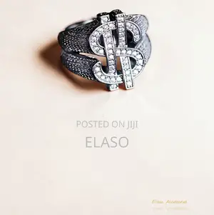 Dollar Sign Men's Ring