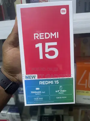New Xiaomi Redmi 15 128 GB