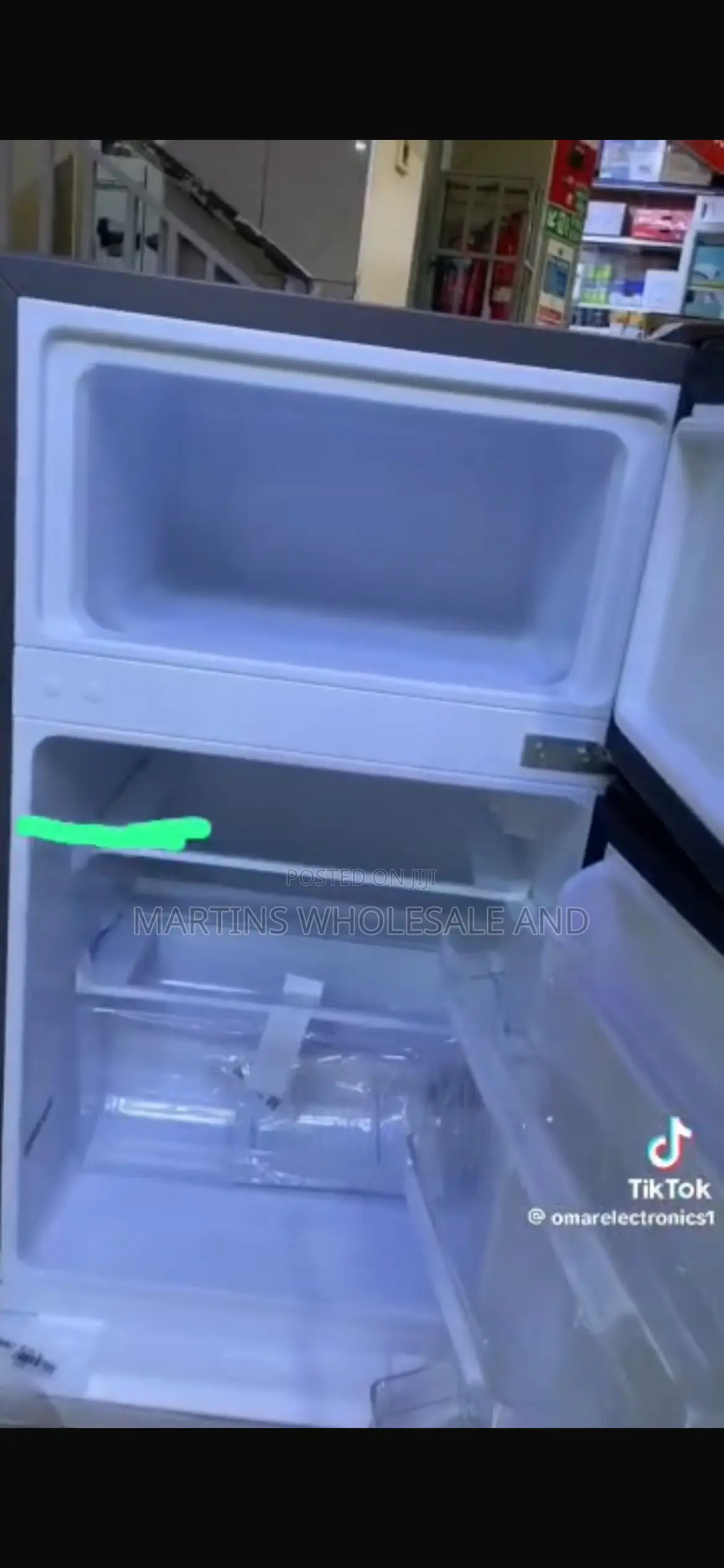 Hisense Silver Double-Door Refrigerator