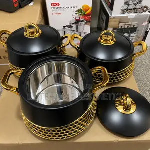 Luxury 3in1 Stainless Steel Quality Food Warmer Set