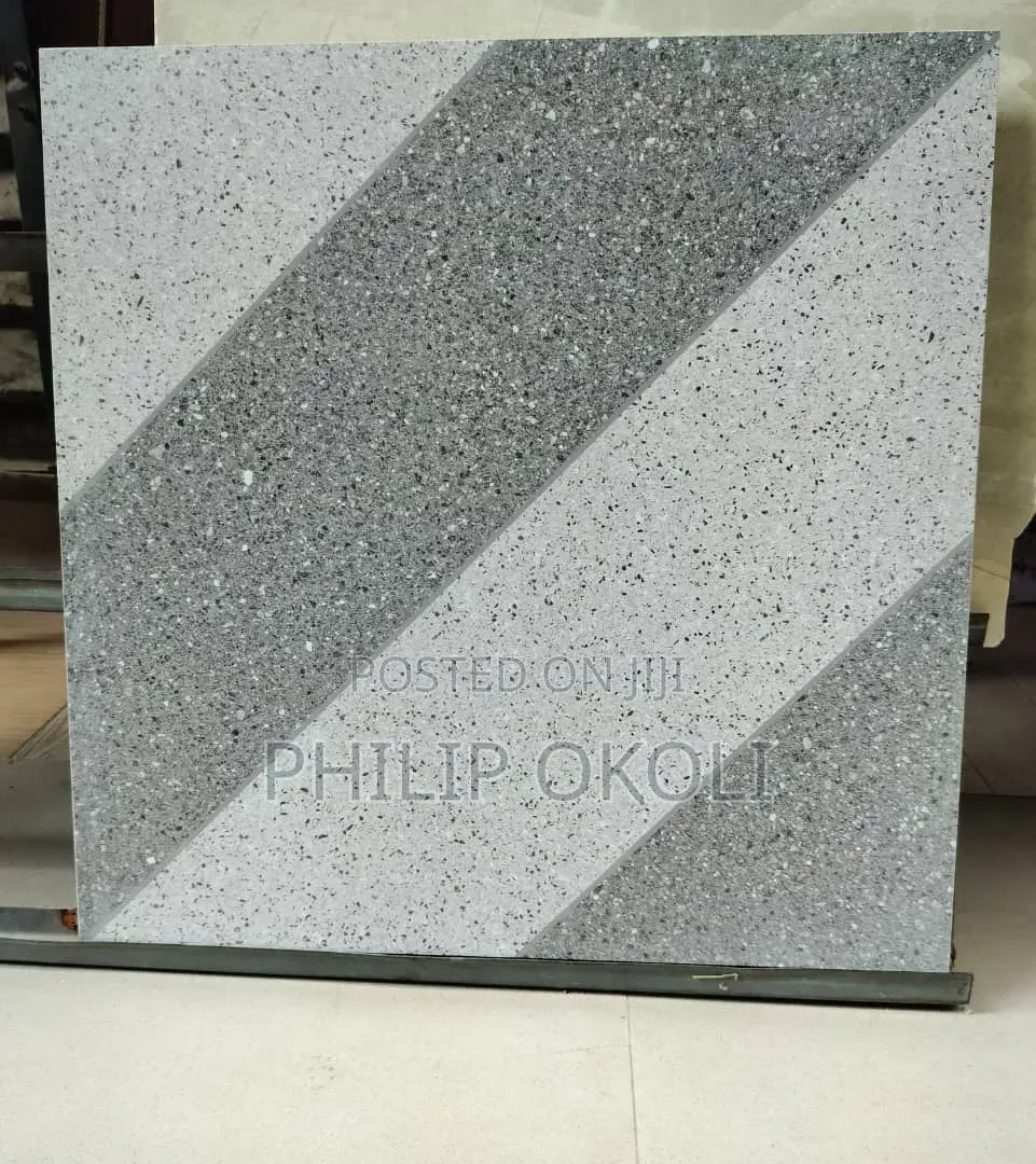 Terrazo Grey Matt 60x60 Tiles
