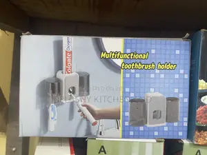 Tooth Paste Dispenser and Brush Holder