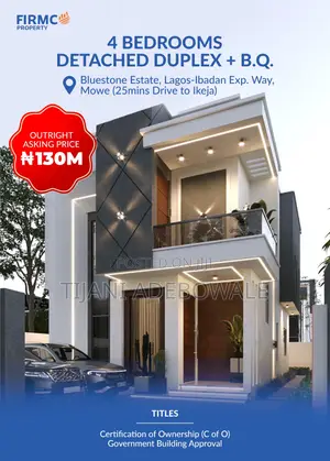 4 Bedroom Duplex +Bq in an Estate Near Ikeja