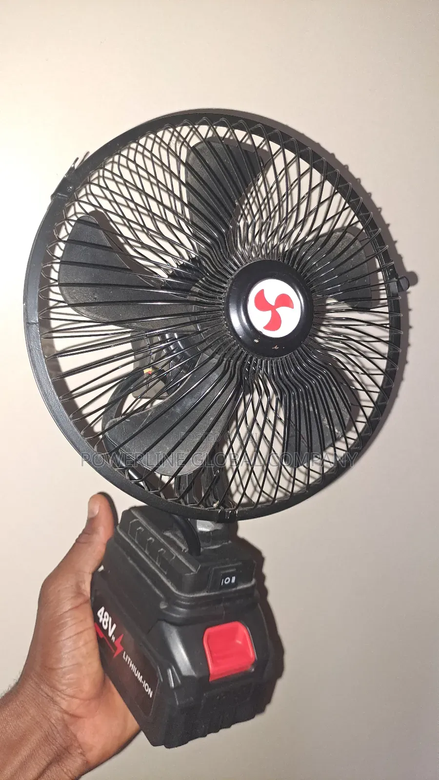 8inches Rechargeable Lithium Battery Fan With High Speed Capacity